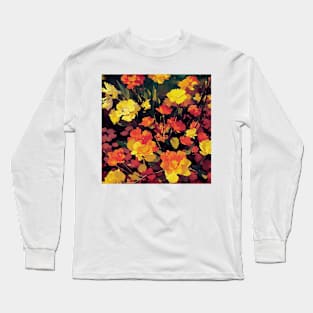 Marigolds in the Sun Long Sleeve T-Shirt